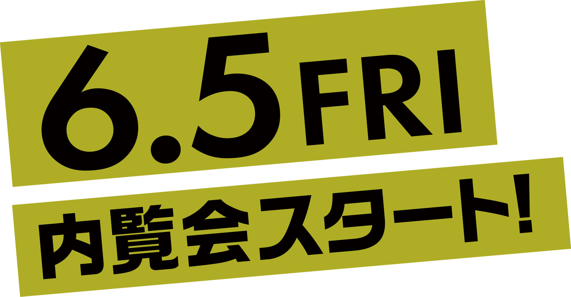 6.5FRI 内覧会スタート!